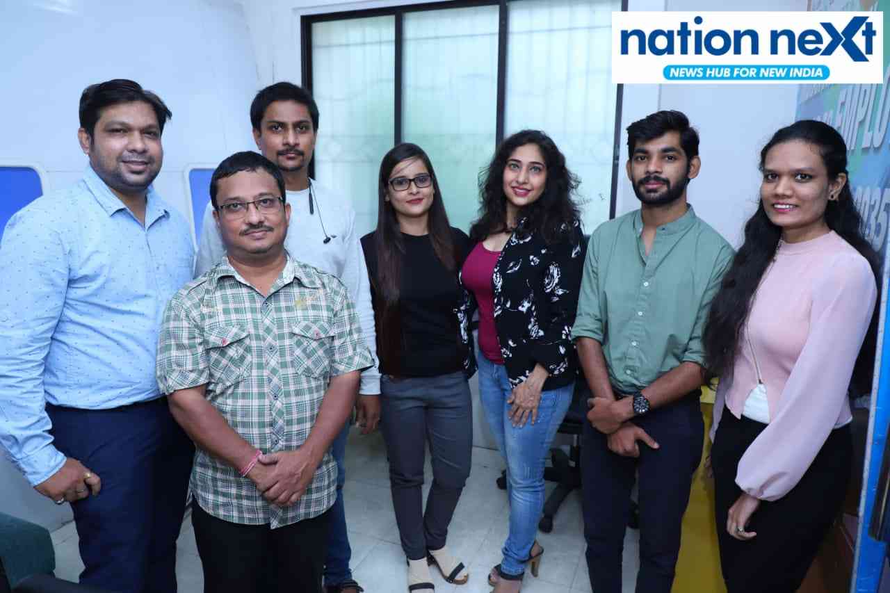 Pratik Randive,Prabuddha Saniyal,Kiran Dharmik,Preeti Tiwari,Shikha Khare,Gaurav Kosamkar and Shruti Shelke at 'Aaj Bolega Nagpur' organised by Aptech Arena Academy